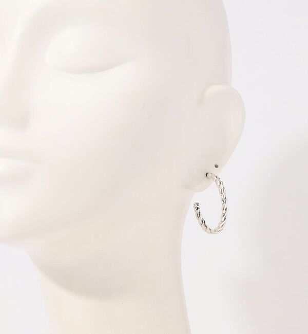 TOMORROWLAND GOODS「【別注】PHILIPPE AUDIBERT FAY HOOPS シルバーピアス」|ピアス|