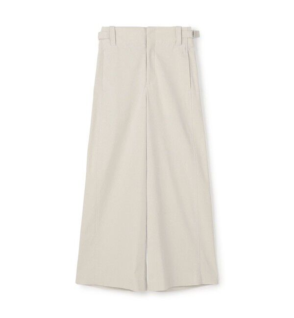 MACPHEE「ナチュラルスラブストレッチ セミワイドパンツ」|その他|13 ライトグレー