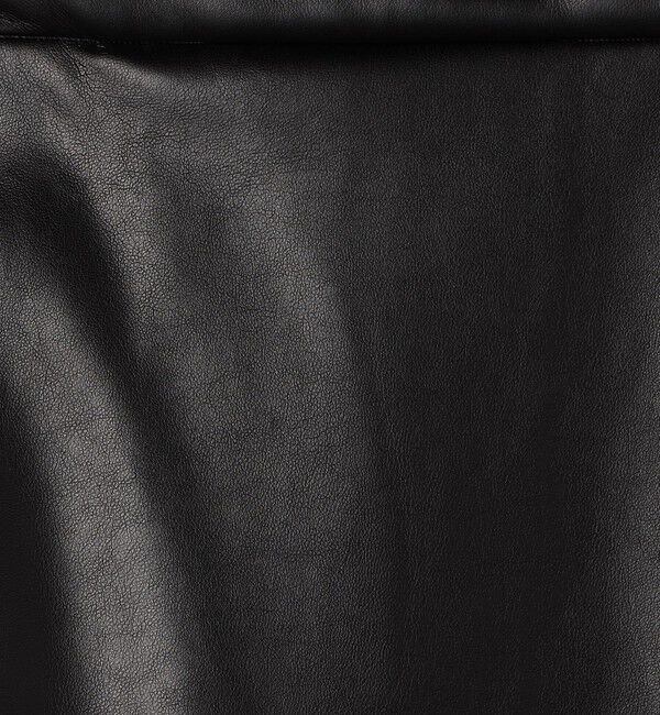 Ballsey「レザーライククロス ラップマキシスカート」|タイト|