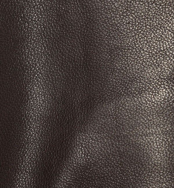 TOMORROWLAND collection「ベジタブルレザー コクーンブルゾン」|ブルゾン・スタジャン|