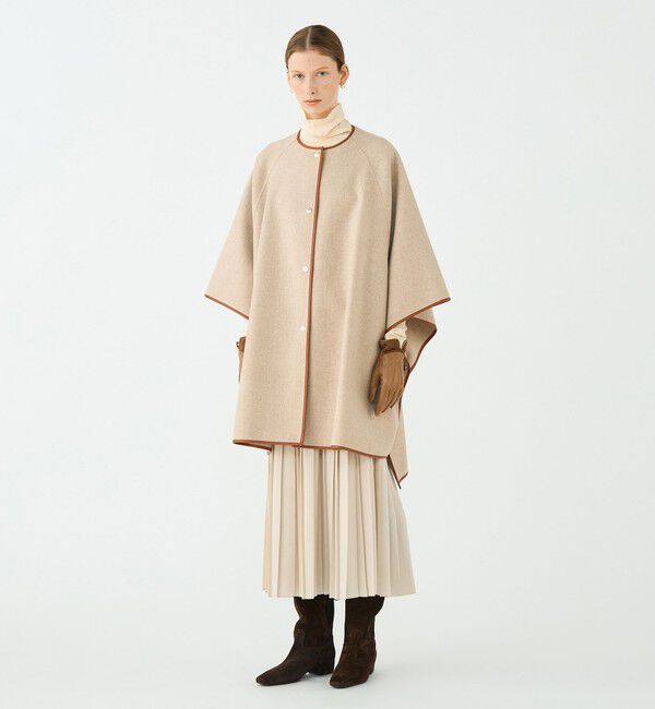 TOMORROWLAND BUYING WEAR「【別注】MACKINTOSH SANQUHAR EX ケープコート」|ノーカラーコート|