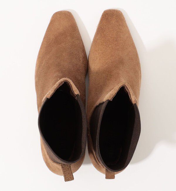 TOMORROWLAND GOODS「NUYOU サイドゴア ミドルブーツ」|ロングブーツ|