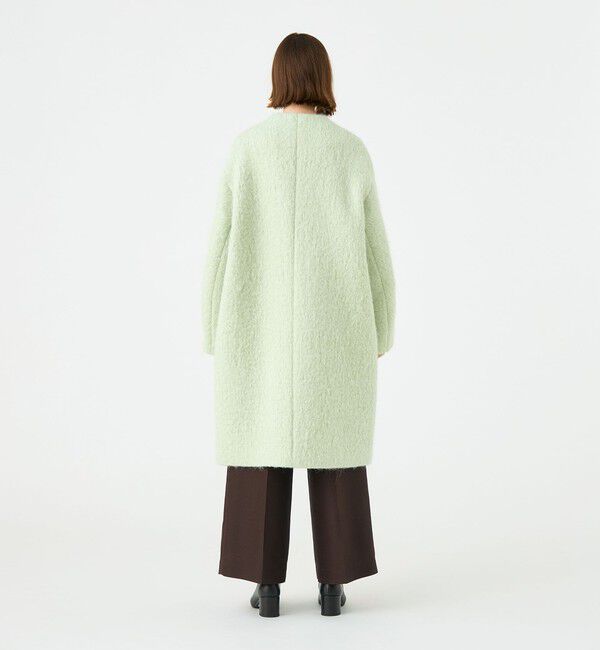 Ballsey「Phyllis ビルドミドルコート」|ノーカラーコート|