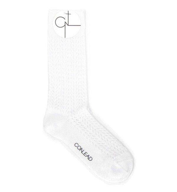 TOMORROWLAND GOODS「CONLEAD LACE SHORT ソックス」|ソックス|11 ホワイト