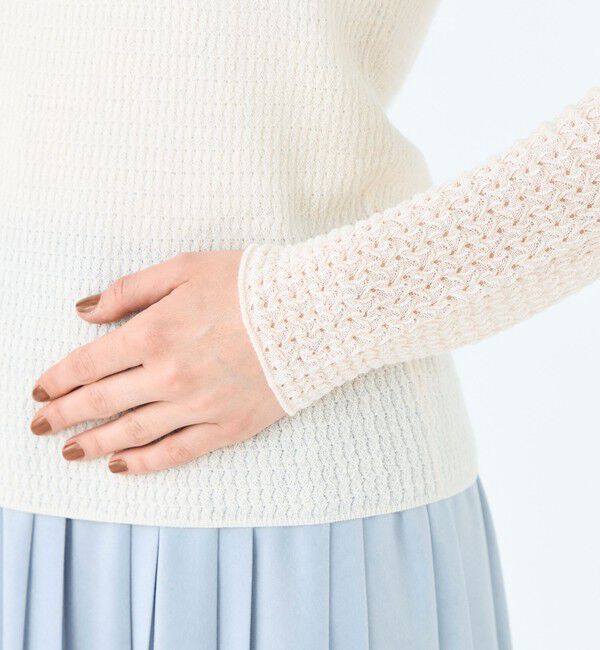 Ballsey「ツイストウール クルーネックプルオーバー」|ニット・セーター|