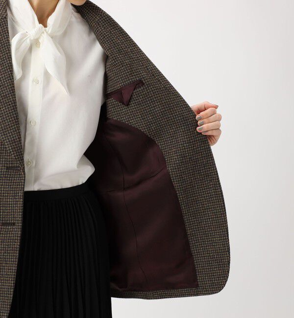 Ballsey「フレンチウールツイード テーラードジャケット」|テーラードジャケット|