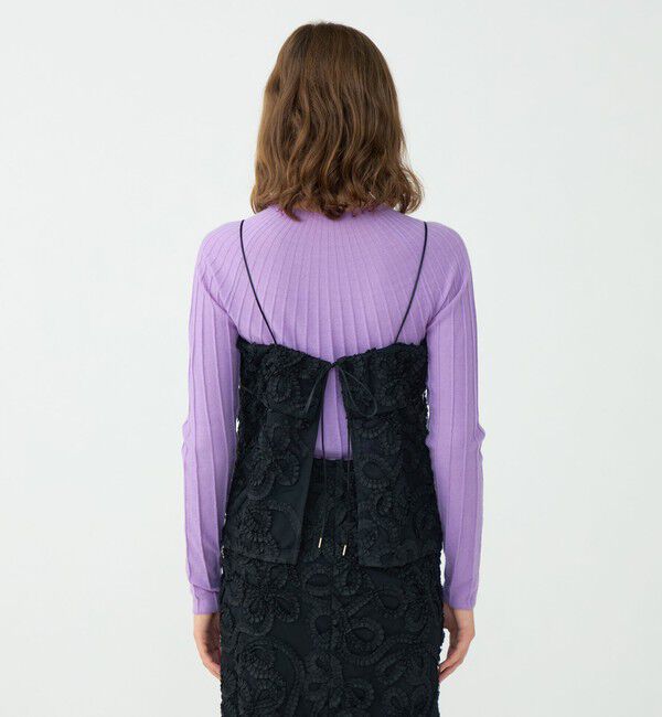 Ballsey「ロゼットチュールエンブロイダリー キャミソールブラウス」|その他|