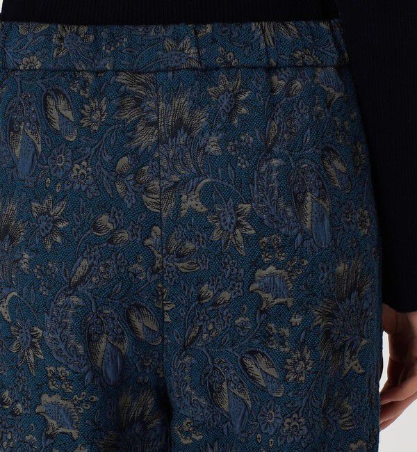 SOULEIADO「コットンポリエステルジャカード セミワイドストレートパンツ」|その他|