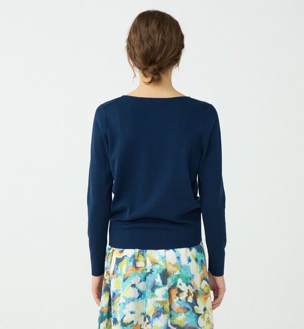 Ballsey「スビンコットン ボートネックプルオーバー」|ニット・セーター|