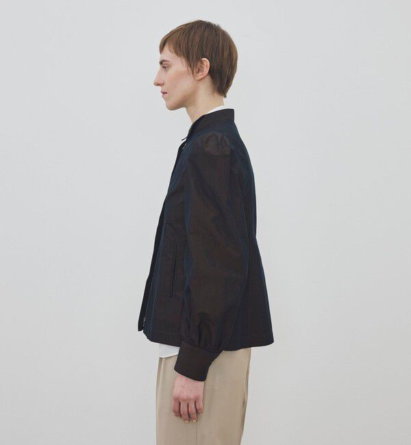 DES PRES「【WEB先行予約】コットンドライクロス パフスリーブ ジャケット」|ブルゾン・スタジャン|