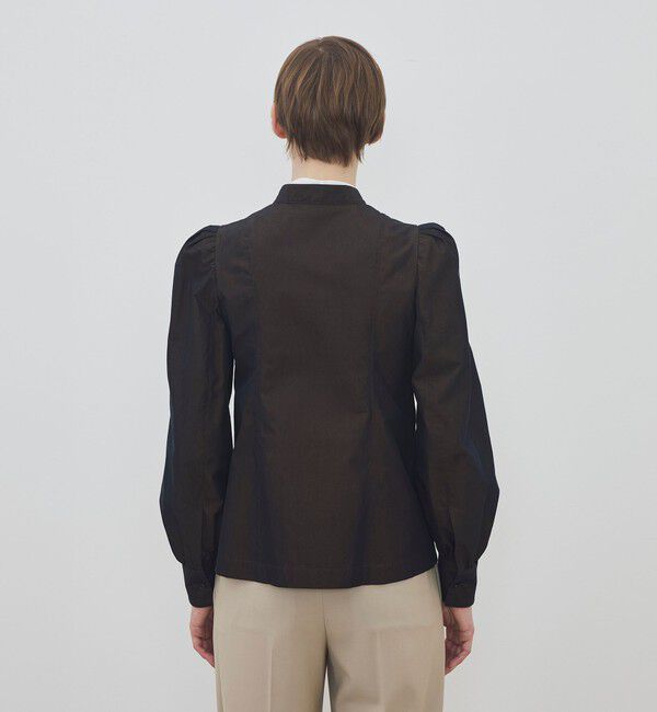 DES PRES「【WEB先行予約】コットンドライクロス パフスリーブ ジャケット」|ブルゾン・スタジャン|