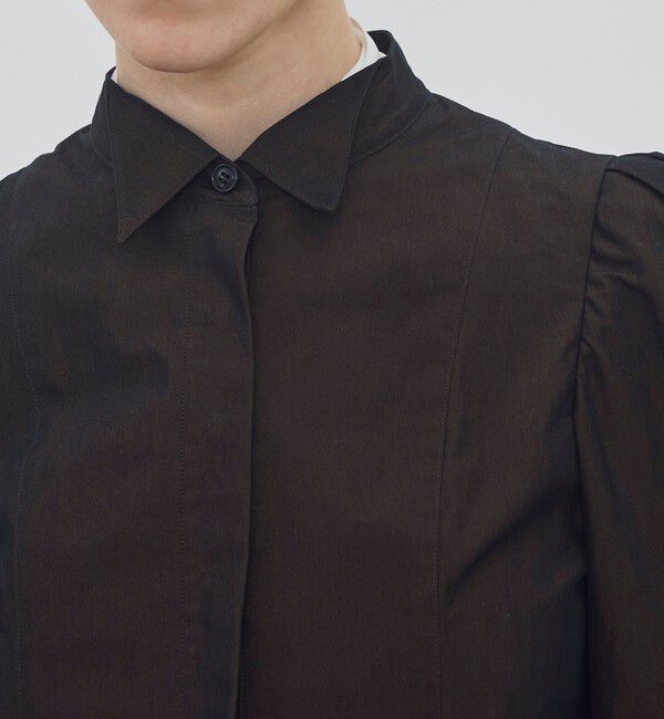 DES PRES「【WEB先行予約】コットンドライクロス パフスリーブ ジャケット」|ブルゾン・スタジャン|