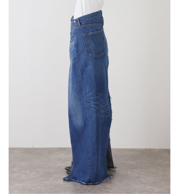  「デニムラップスカート」|スカート|