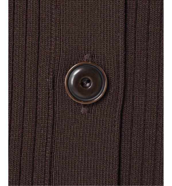 Plage「《追加》R&rsquo;IAM RIBシェイプカーディガン」|カーディガン|