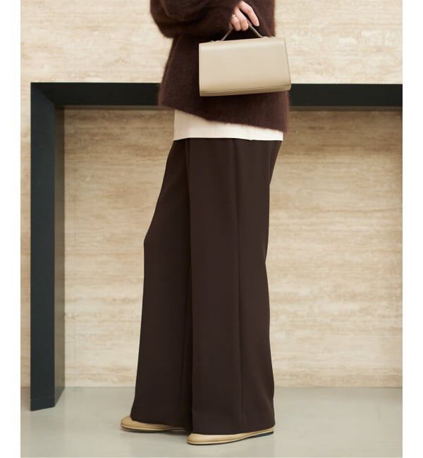 Plage「《追加》washable straight パンツ 4」|スラックス|