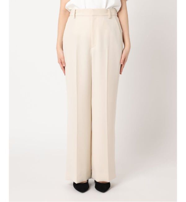 Plage「《追加》washable straight パンツ 4」|スラックス|