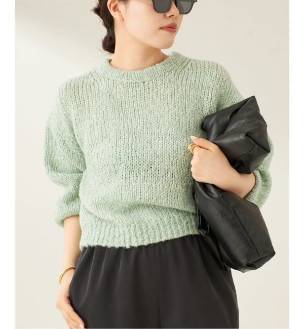 Plage「Fluffy half ニット」|ニット・セーター|