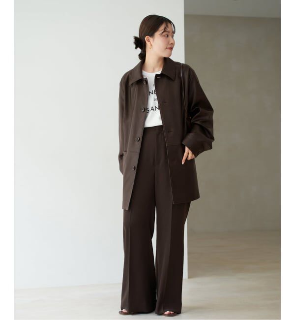 Plage「《追加》washable straight パンツ 5」|スラックス|