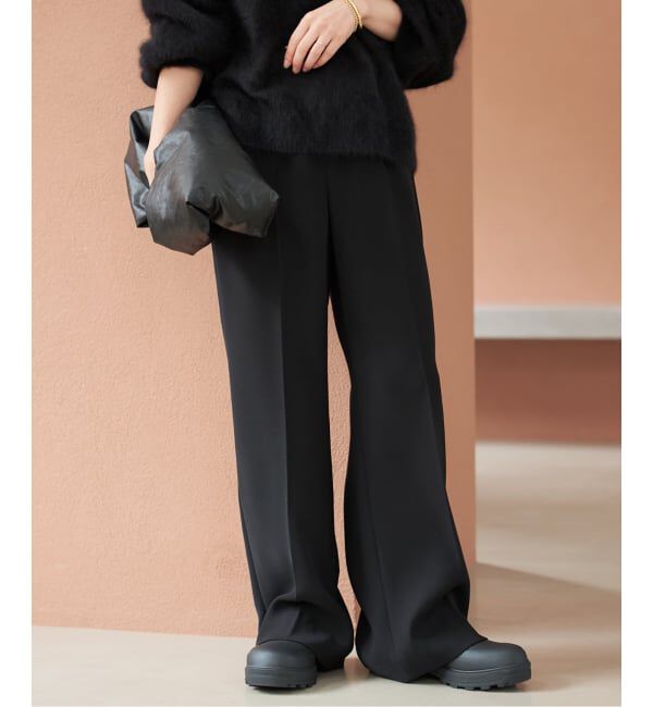 Plage「《追加》washable straight パンツ 5」|スラックス|