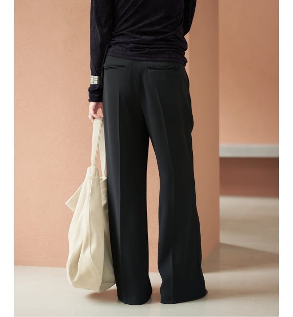 Plage「《追加》washable straight パンツ 5」|スラックス|