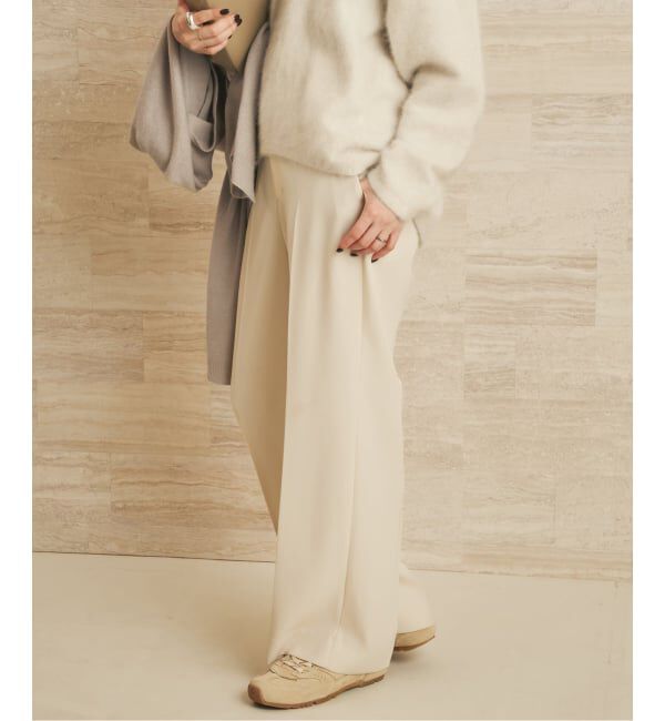 Plage「《追加》washable straight パンツ 5」|スラックス|