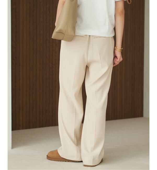 Plage「《追加》washable straight パンツ 5」|スラックス|