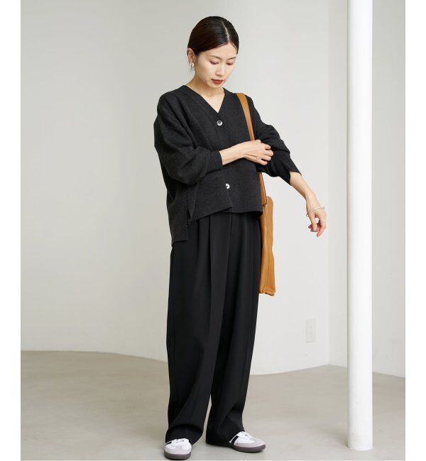 IENA「《追加3》サスペンダーツイルパンツ」|スラックス|