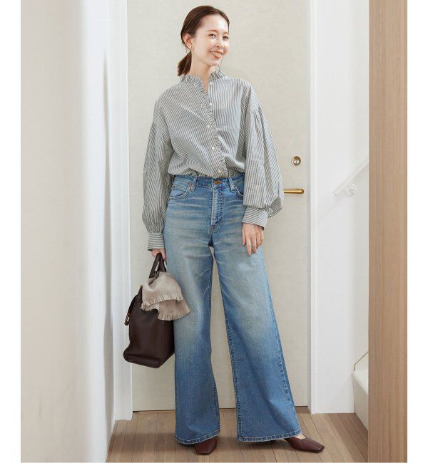 SLOBE IENA「《追加》ミニフリルブラウス」|シャツ・ブラウス|