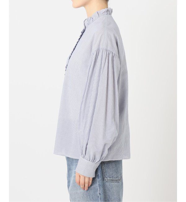 SLOBE IENA「《追加》ミニフリルブラウス」|シャツ・ブラウス|