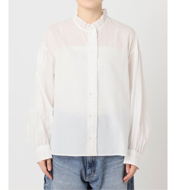 SLOBE IENA「《追加》ミニフリルブラウス」|シャツ・ブラウス|