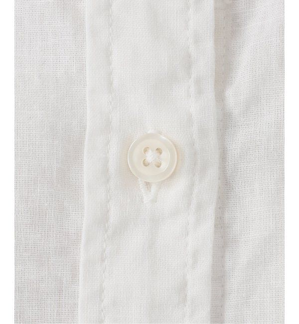 SLOBE IENA「リネンコットンレギュラーシャツ」|シャツ・ブラウス|