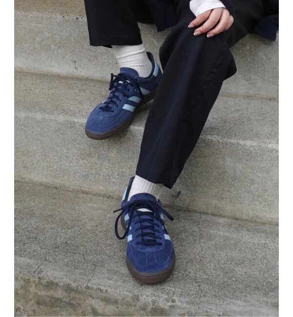 SLOBE IENA「adidas/アディダス HANDBALL SPEZIAL BD7633 IF7086」|スニーカー|ネイビー