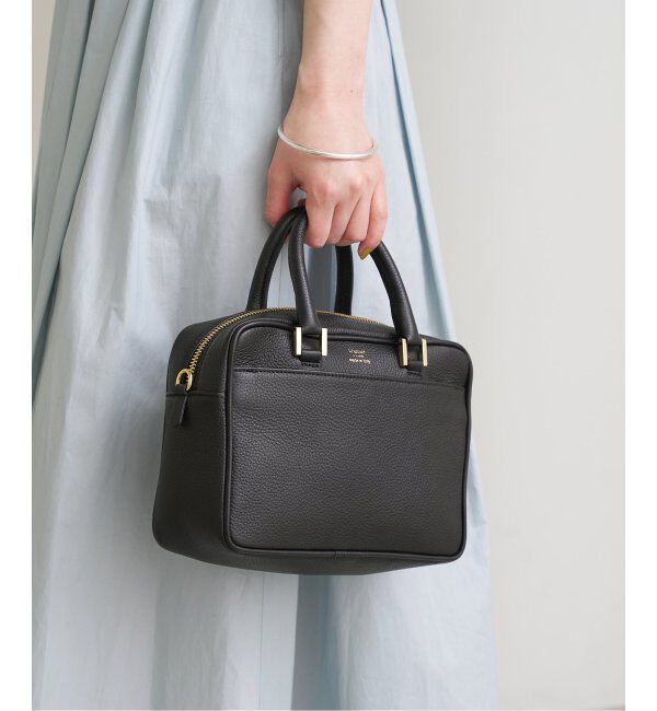 IENA「《追加5》Manuel MILANO/マニュエルミラノ 別注 レザーバッグ MIDI」|ハンドバッグ|