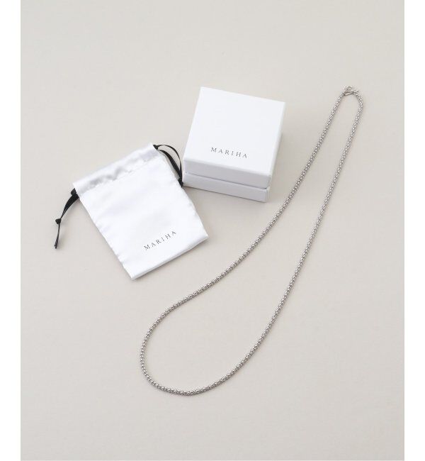 IENA「MARIHA/マリハ SR ポップコーンN/L 60 ネックレス 1602251029」|ネックレス|