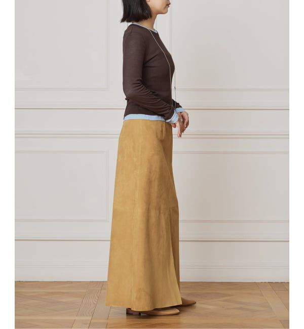 IENA LA BOUCLE「IENA LA BOUCLE ゴートスエードタイトスカート」|スカート|