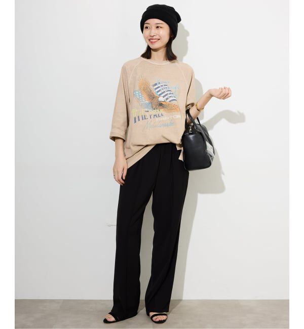 SLOBE IENA「《4サイズ展開》ピンタックセミフレアパンツ」|その他|