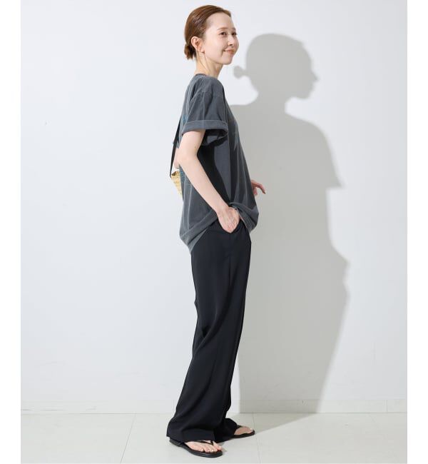 SLOBE IENA「《4サイズ展開》ピンタックセミフレアパンツ」|その他|