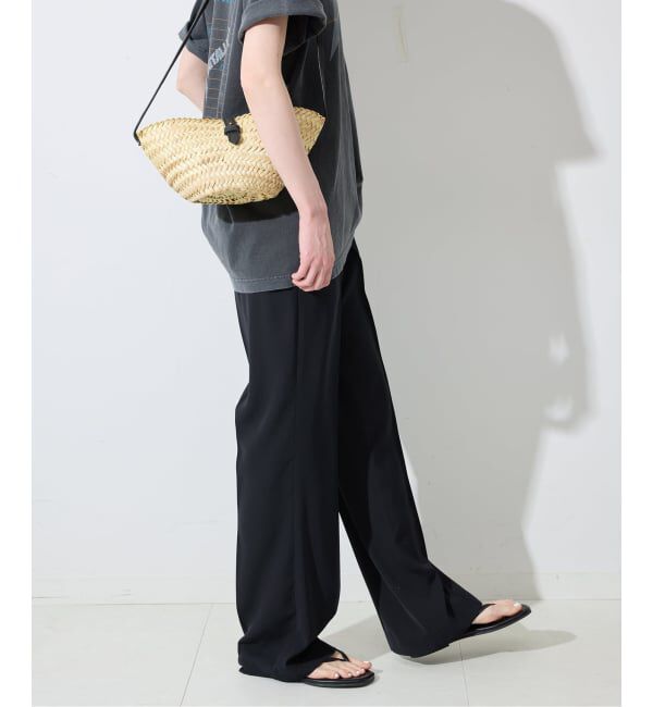 SLOBE IENA「《4サイズ展開》ピンタックセミフレアパンツ」|その他|