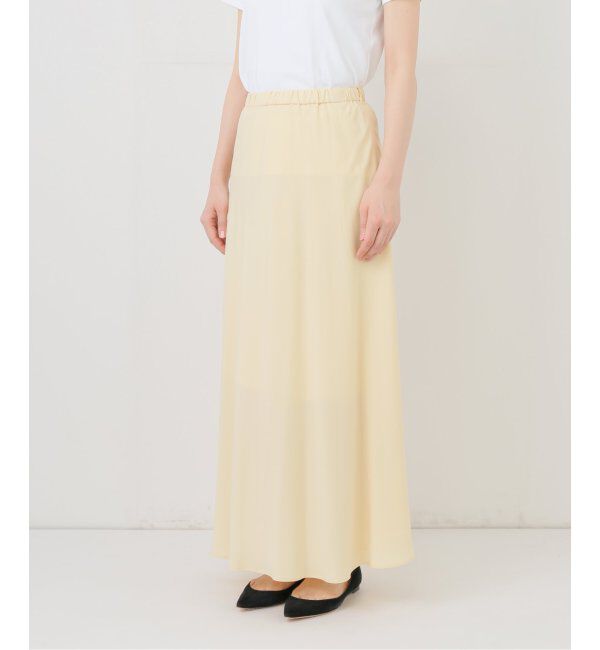 SLOBE IENA「《追加》フィブリルマーメイド フレアスカート」|スカート|