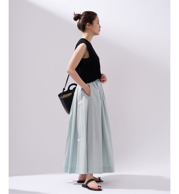 IENA「《WEB限定/追加3》タイプライター ボリュームスカート」|スカート|