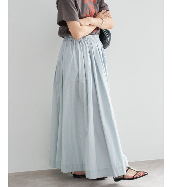 IENA「《WEB限定/追加3》タイプライター ボリュームスカート」|スカート|