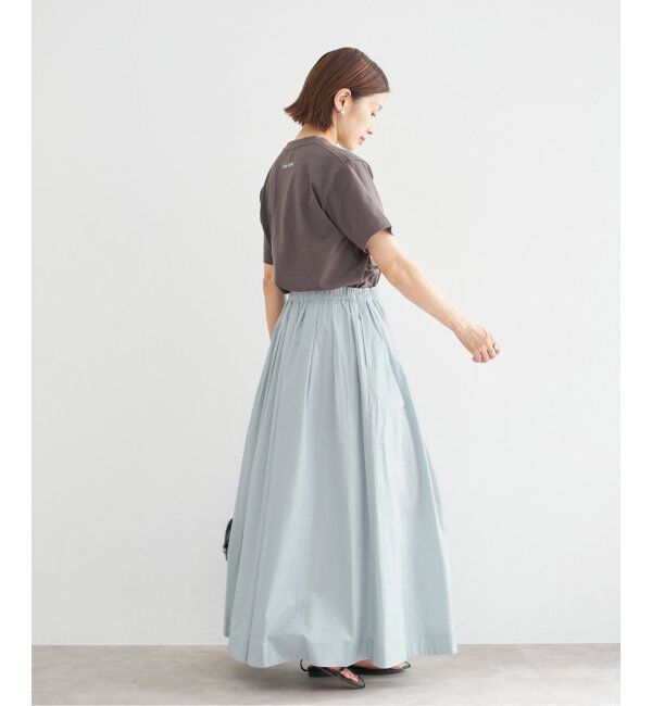 IENA「《WEB限定/追加3》タイプライター ボリュームスカート」|スカート|