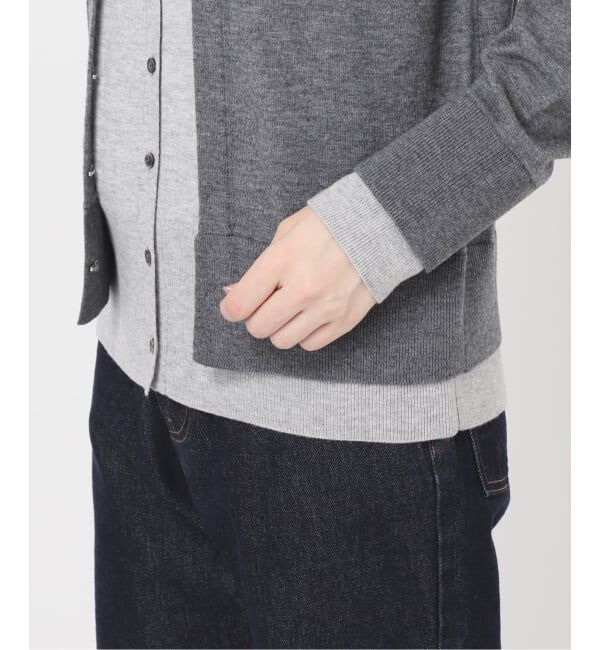 SLOBE IENA「フェイクレイヤードカーディガン」|カーディガン|