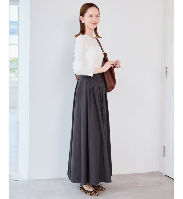 SLOBE IENA「《WEB限定/追加2》スイビハイゲージプルオーバー」|ニット・セーター|