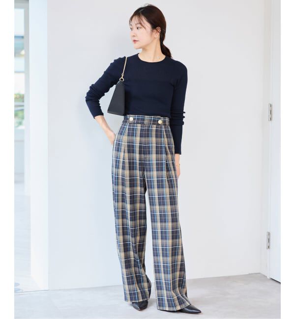 SLOBE IENA「《WEB限定/追加2》スイビハイゲージプルオーバー」|ニット・セーター|