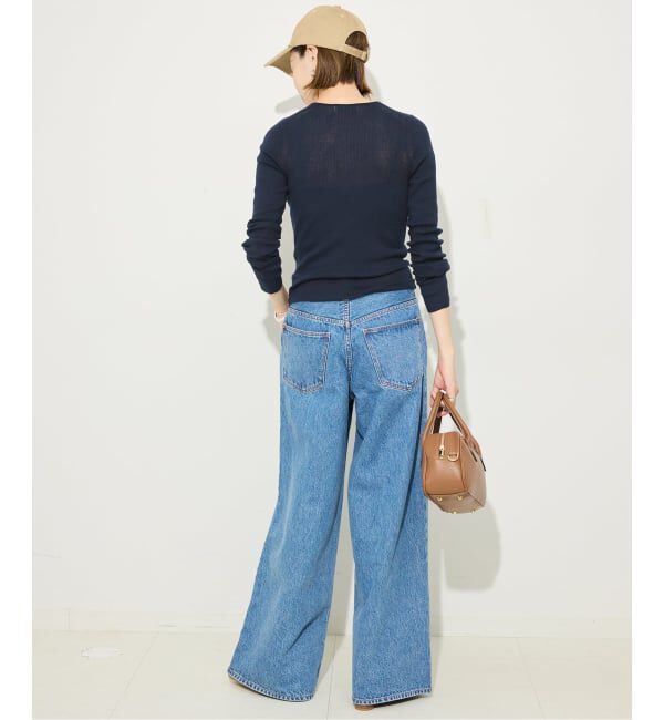 SLOBE IENA「《WEB限定/追加2》スイビハイゲージプルオーバー」|ニット・セーター|