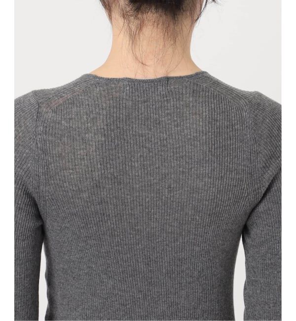 SLOBE IENA「《WEB限定/追加2》スイビハイゲージプルオーバー」|ニット・セーター|