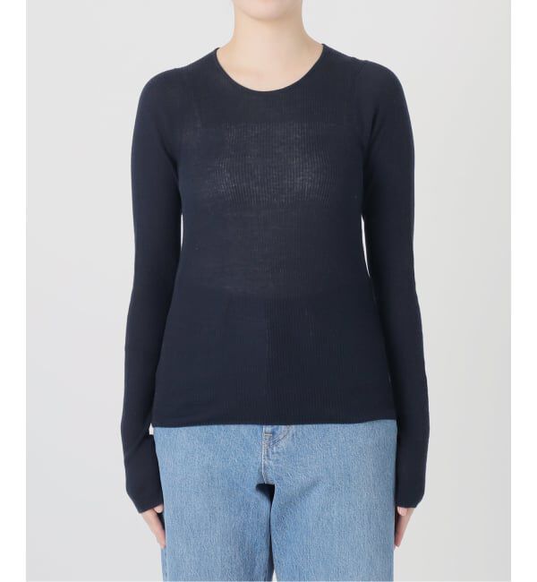 SLOBE IENA「《WEB限定/追加2》スイビハイゲージプルオーバー」|ニット・セーター|