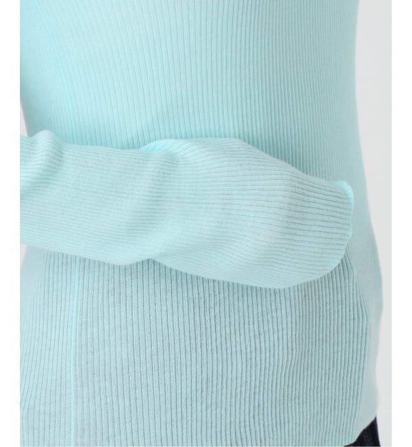 SLOBE IENA「《WEB限定/追加》スイビハイゲージヘンリープルオーバー」|ニット・セーター|