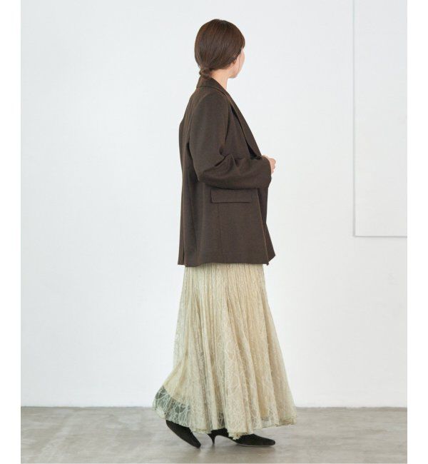 IENA「レースプリーツスカート」|スカート|